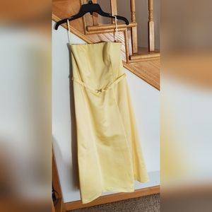 Strapless Formal Dress